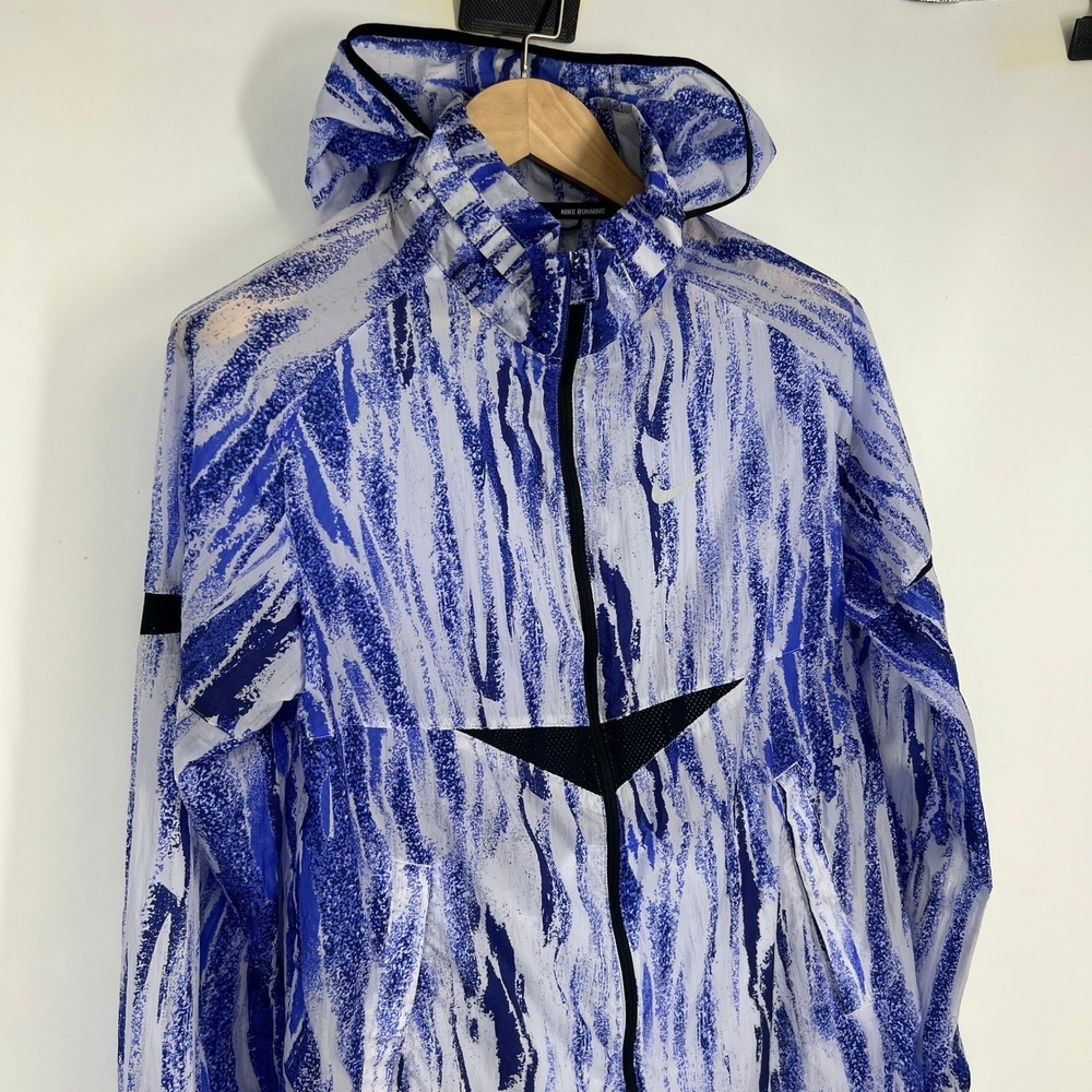 Men's‎ Nike Windrunner Wild Run Running Windbreaker Jacket S Blue DA1161-057 - Picture 13 of 13